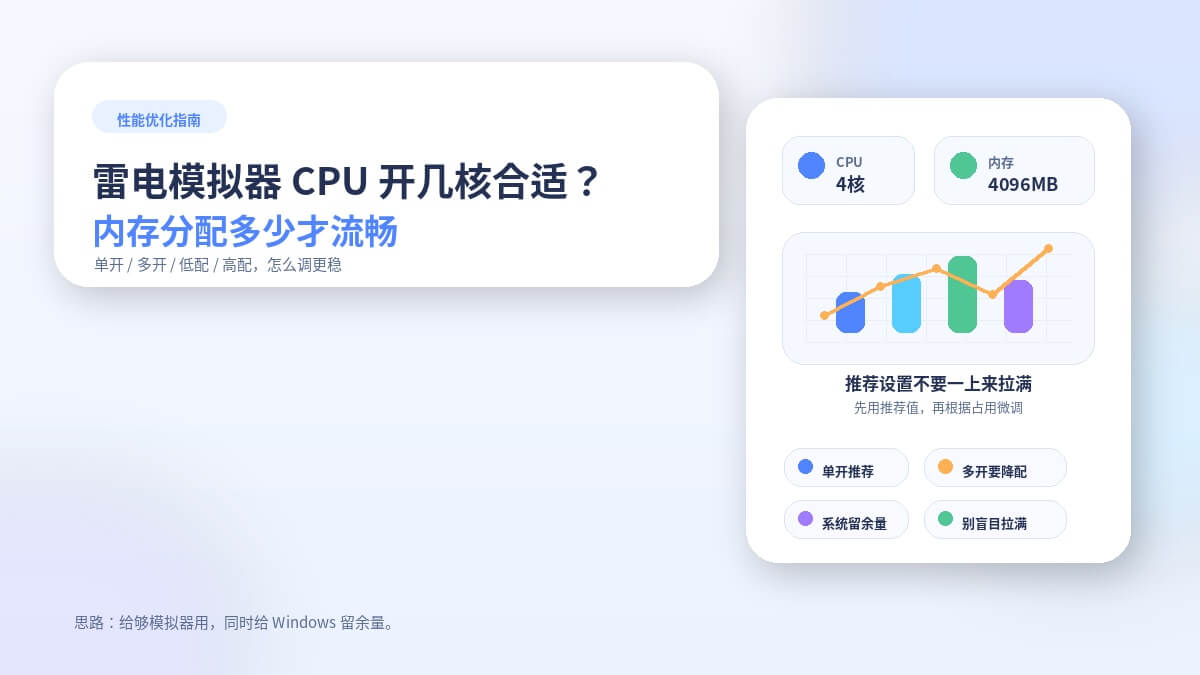 雷电模拟器CPU